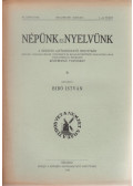 Bibó István - Népünk és Nyelvünk VI. évfoly. 1934. (teljes évfolyam)