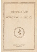 Ortega y Gasset, José - Gondolatok a regényről