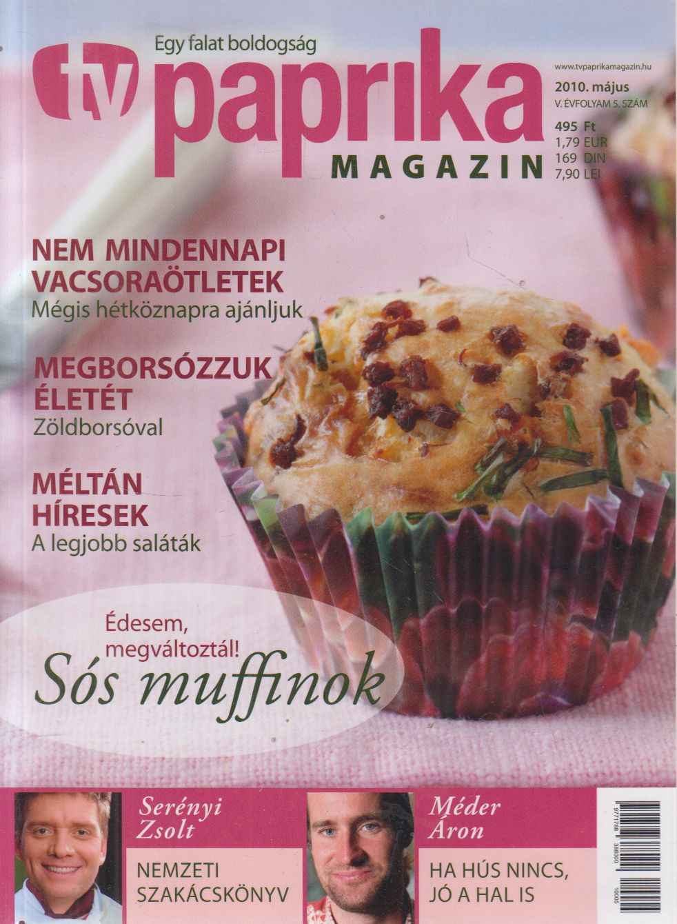Zsigmond Gábor - TV paprika magazin 2010. május Zsigmond Gábor - TV paprika magazin 2010. május, Budapest 2010 antikvár könyv