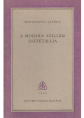 Baumgarten Sándor - A modern szellem esztétikája