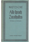 Friedrich Nietzsche - Also sprach Zarathustra