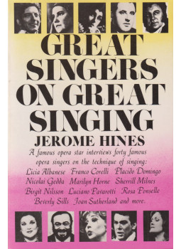 Jerome Hines - Great Singers on Great Singing Jerome Hines - Great Singers on Great Singing, New York 1997 antikvár könyv
