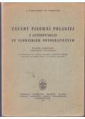  - Zasady pisowni polskiej i interpunkcji zw slownikiem ortograficznym (A lengyel helyesírás és írásjelek szabályai helyesírási szótárral)
