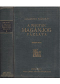 Dr. Szladits Károly - A magyar magánjog vázlata II.