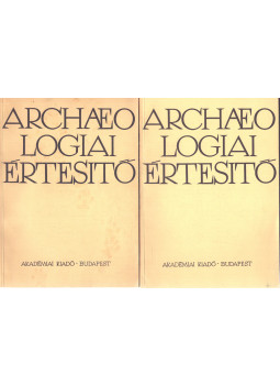 - Archaeologiai értesítő 1969/1-2. szám - Archaeologiai értesítő 1969/1-2. szám, Budapest 1969 antikvár könyv