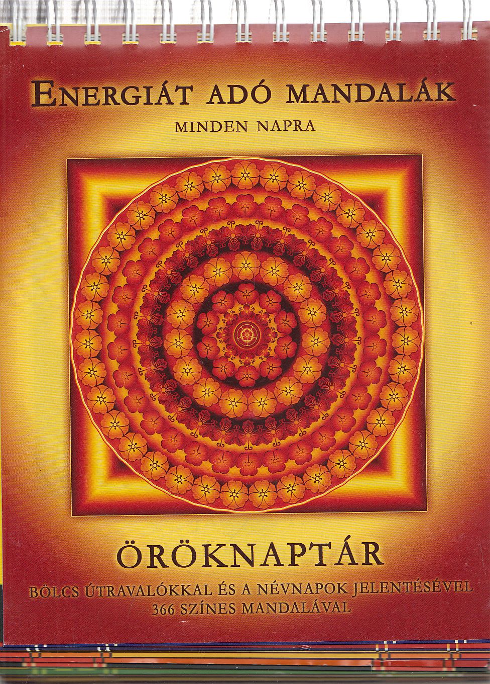 Halzer Györgyi - Energiát adó mandalák minden napra - Öröknaptár