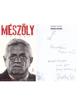 Mészöly Kálmán , Sinkovits Gábor - Mészöly Kálmán (dedikált) Mészöly Kálmán , Sinkovits Gábor - Mészöly Kálmán (dedikált), Budapest 2014 antikvár könyv