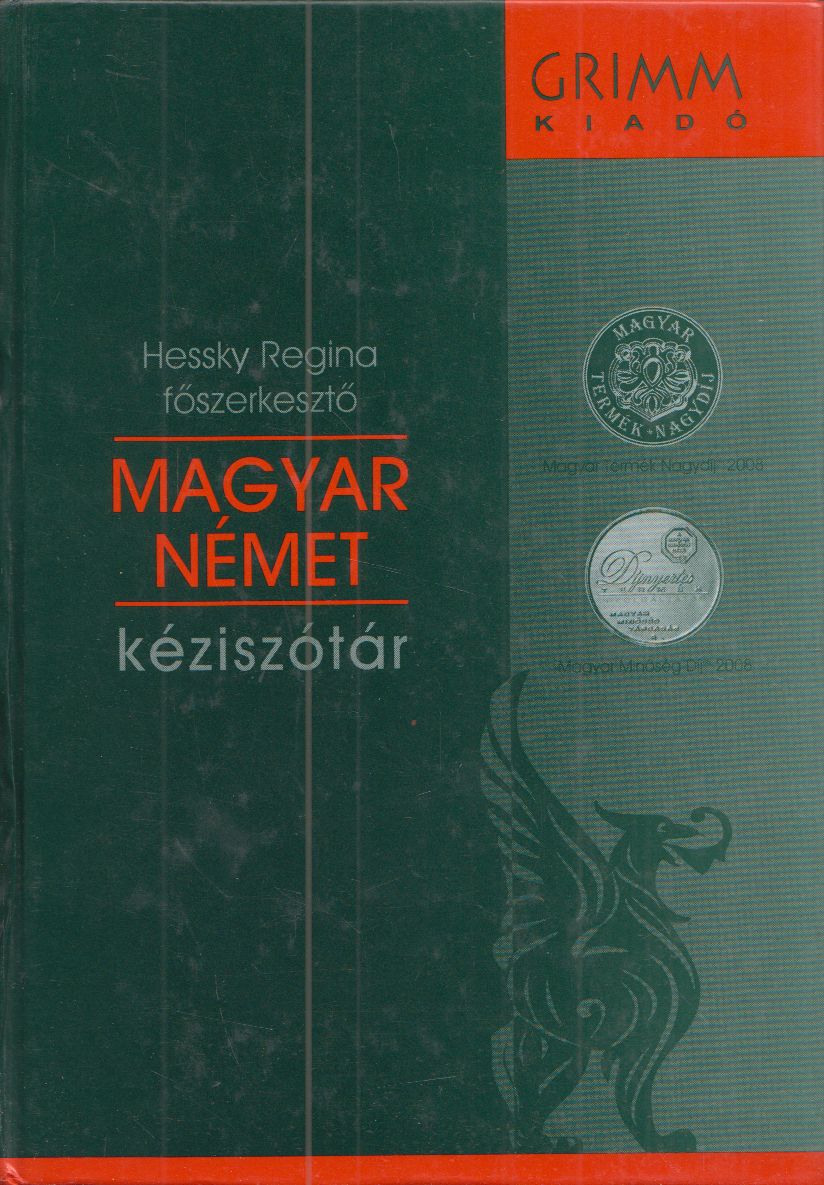 Hessky Regina - Magyar-német kéziszótár