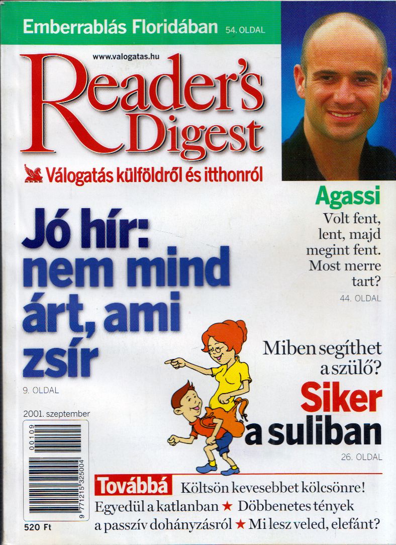 Keresztes Péter - Reader's Digest 2001. szeptember Keresztes Péter - Reader's Digest 2001. szeptember, Budapest 2001 antikvár könyv