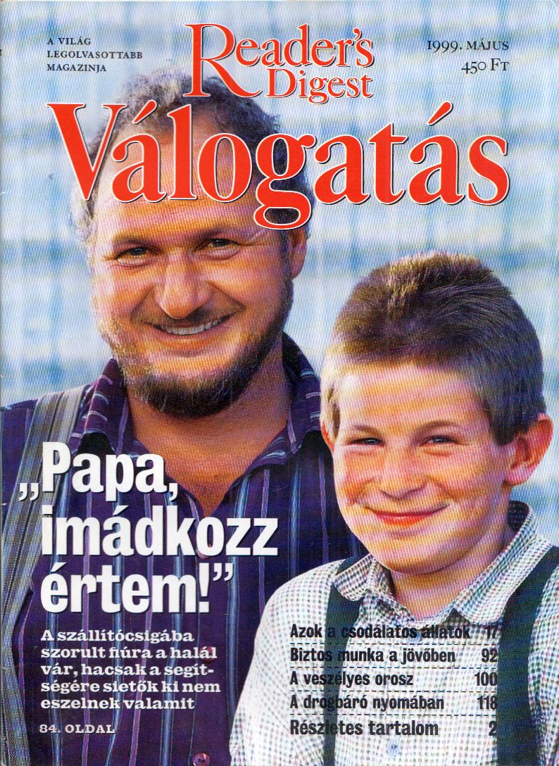 Keresztes Péter - Reader's Digest Válogatás 1999. május Keresztes Péter - Reader's Digest Válogatás 1999. május, Budapest 1999 antikvár könyv