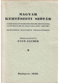 Pávó Elemér - Magyar kertészeti szótár