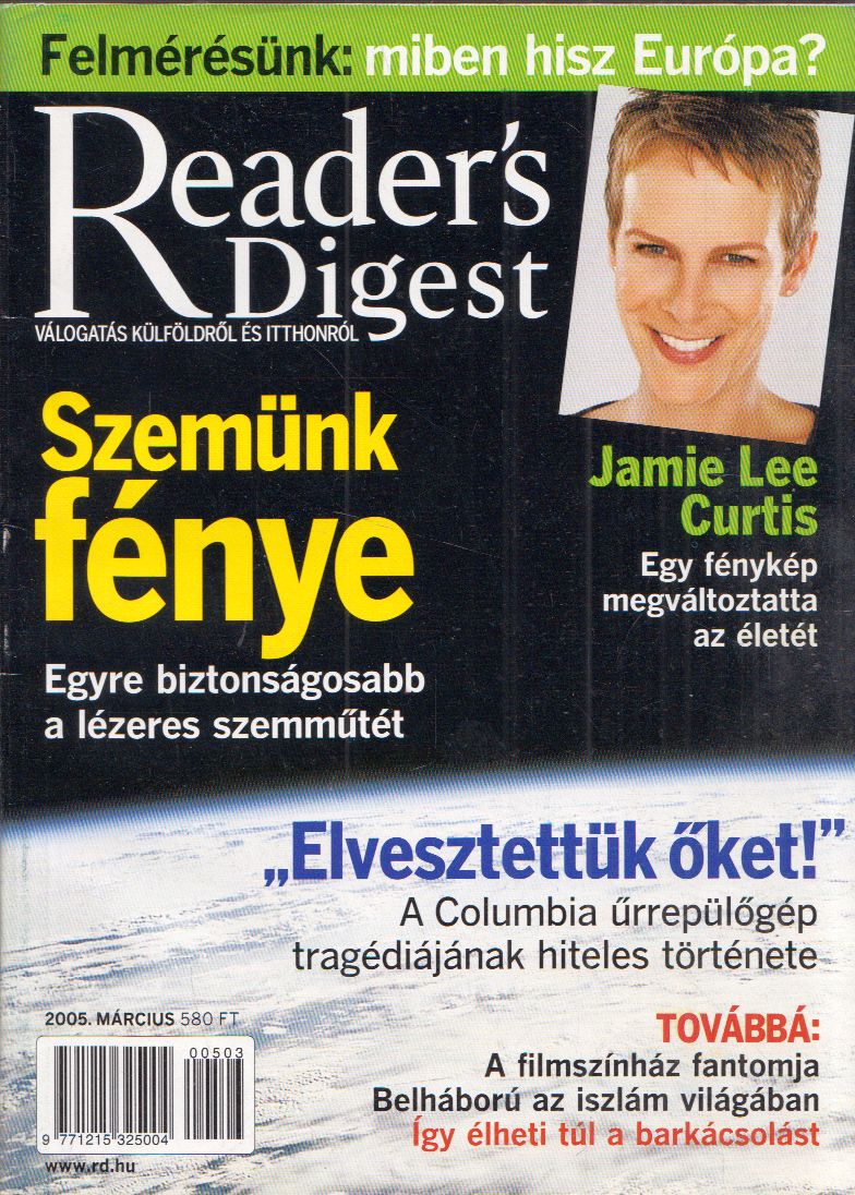 Zsámboki Péter - Reader's Digest 2005. március
