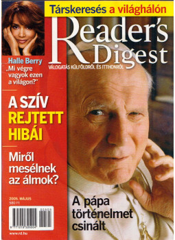 Zsámboki Péter - Reader's Digest 2005. május Zsámboki Péter - Reader's Digest 2005. május, Budapest 2005 antikvár könyv