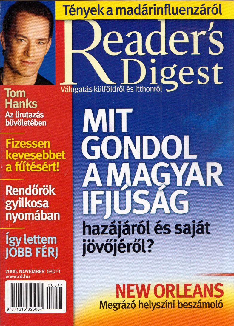 Zsámboki Péter - Reader's Digest 2005. november