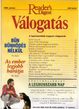 Keresztes Péter - Reader's Digest Válogatás 1994. június Keresztes Péter - Reader's Digest Válogatás 1994. június, Budapest 1994 antikvár könyv