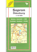  - Sopron (Ödenburg) térkép (1 : 10 000)