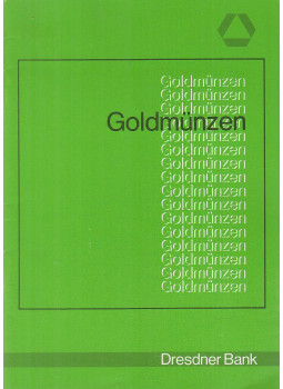 - Goldmünzen - Goldmünzen, Dresden 1973 antikvár könyv