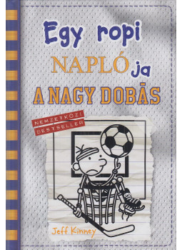 Jeff Kinney - Egy ropi naplója 16. - A nagy dobás Jeff Kinney - Egy ropi naplója 16. - A nagy dobás, Szeged 2021 antikvár könyv