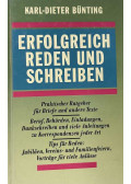 Bünting, Karl-Dieter - Erfolgreich reden und schreiben