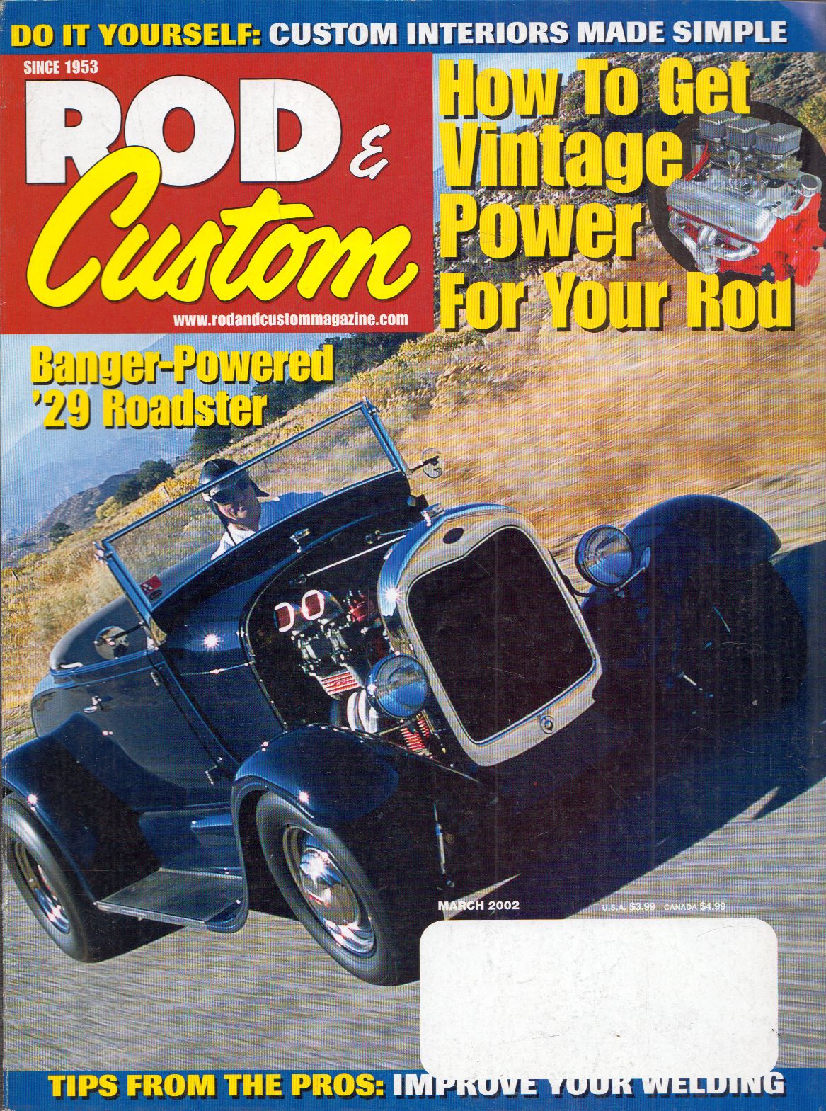 Terry McGean - Rod & Custom 2002 March