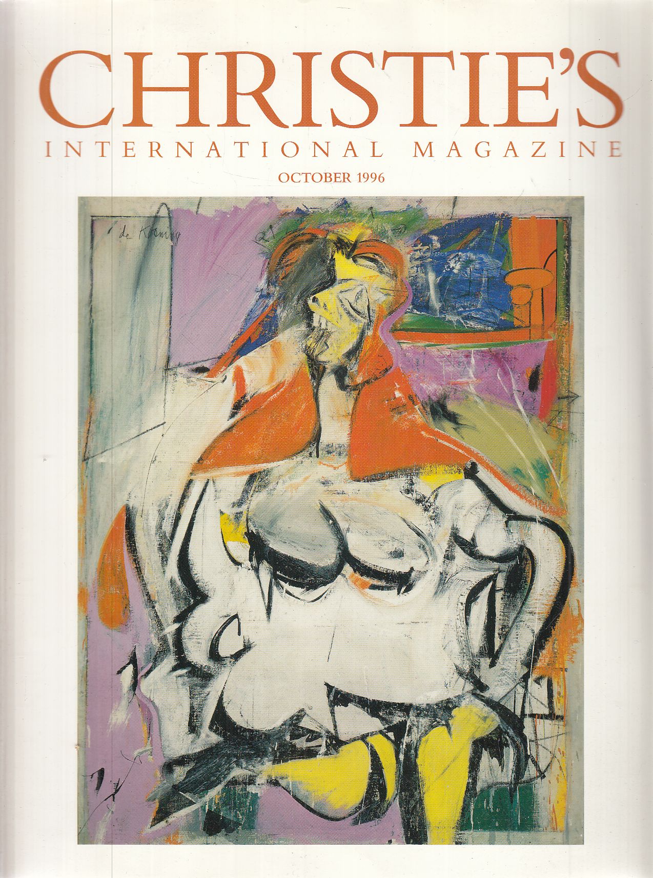Meredith Etherington-Smith - Christie's International Magazine 1996 October Meredith Etherington-Smith - Christie's International Magazine 1996 October, null 1996 antikvár könyv