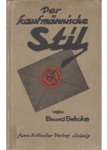 Bruno Betcke - Der kaufmännische Stil