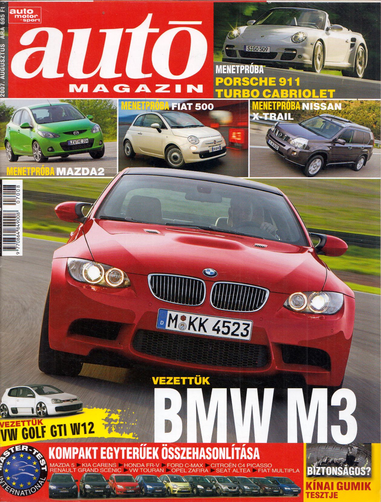 Papp Tibor - Autó Magazin 2007. Augusztus