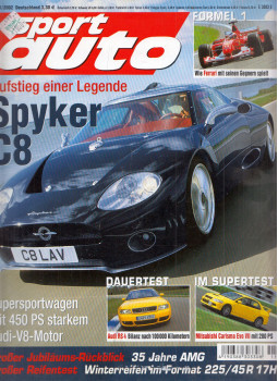 Horst von Saurma-Jeltsch - Sport Auto 2002/11, Stuttgart 2002 antikvár könyv