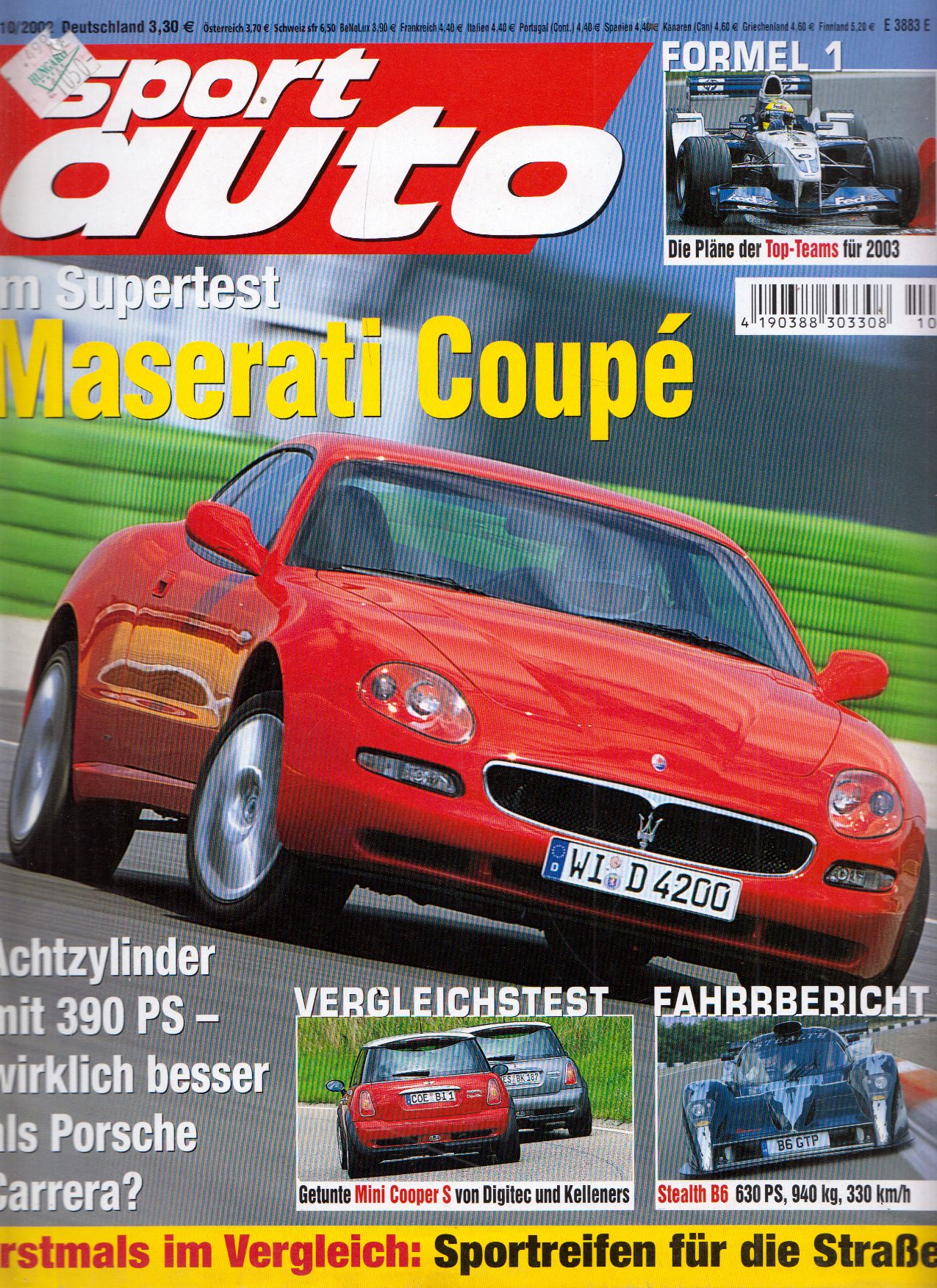 Horst von Saurma-Jeltsch - Sport Auto 2002/10