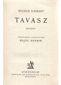 Undset, Sigrid - Tavasz