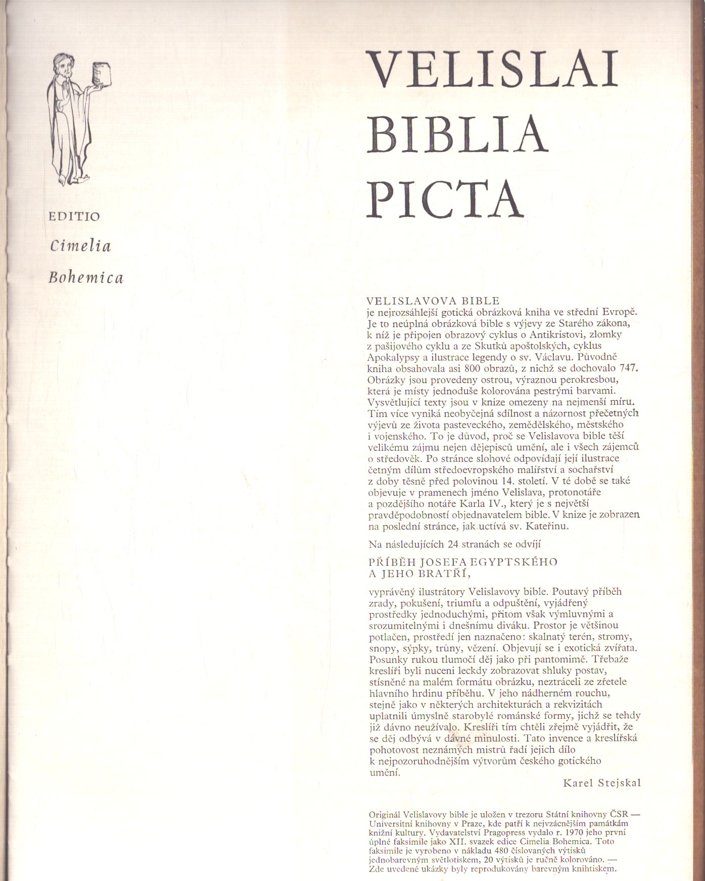 - Velislai Biblia Picta - Velislai Biblia Picta, null 1970 antikvár könyv
