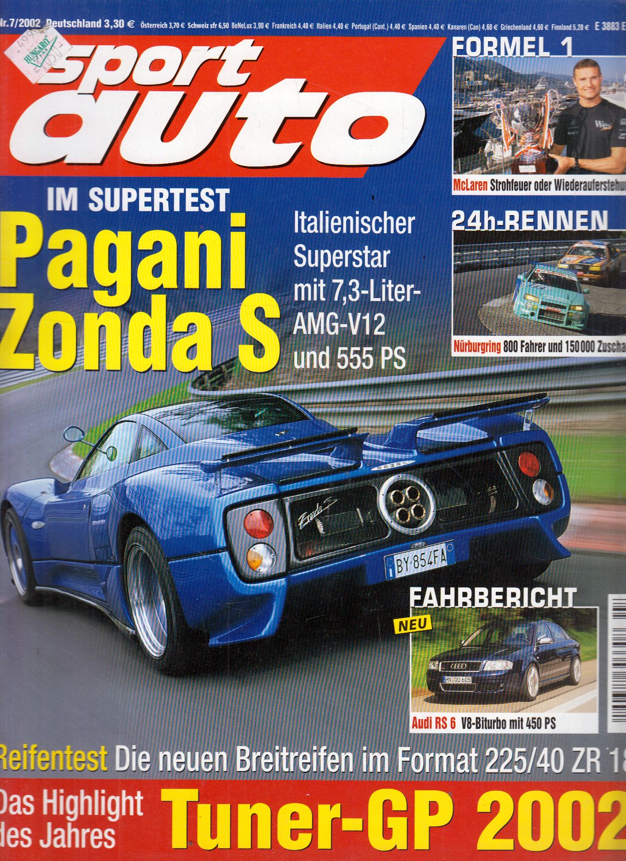 Horst von Saurma-Jeltsch - Sport Auto 2002/7