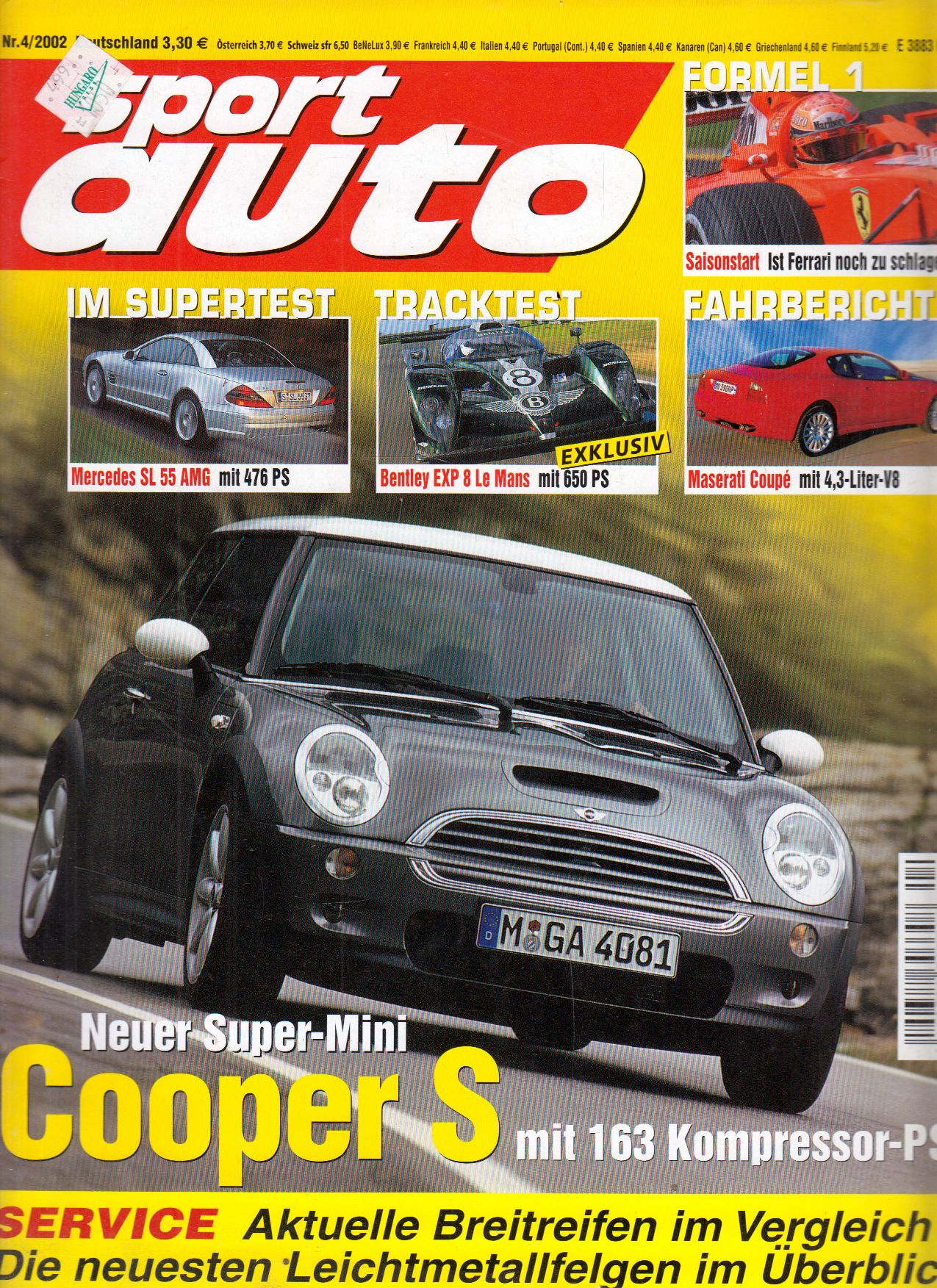 Horst von Saurma-Jeltsch - Sport Auto 2002/4 Horst von Saurma-Jeltsch - Sport Auto 2002/4, Stuttgart 2002 antikvár könyv