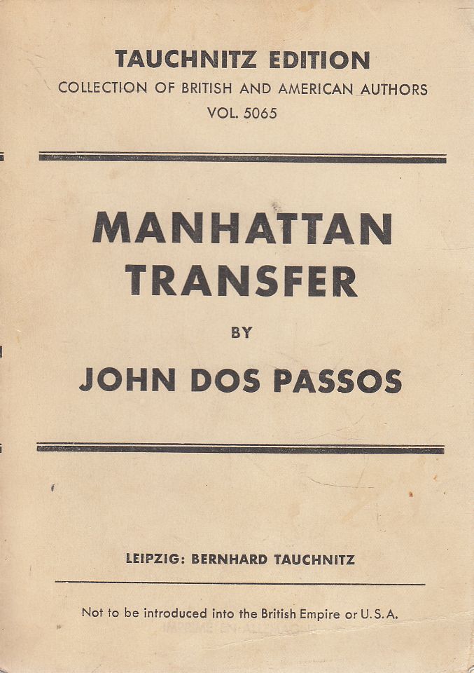 Passos, John Dos - Manhattan Transfer Passos, John Dos - Manhattan Transfer, Lipcse 0 antikvár könyv