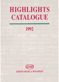  - Highlights Catalogue 1992