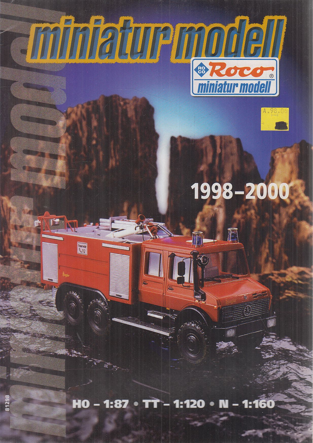- Roco Miniatur Modell 1998-2000 - Roco Miniatur Modell 1998-2000, Salzburg 0 antikvár könyv