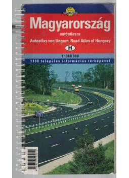 - Magyarország autóatlasza - Magyarország autóatlasza, null 1998 antikvár könyv
