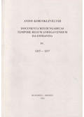 Kristó Gyula (szerk.) - Anjou-kori oklevéltár IV. 1315-1317