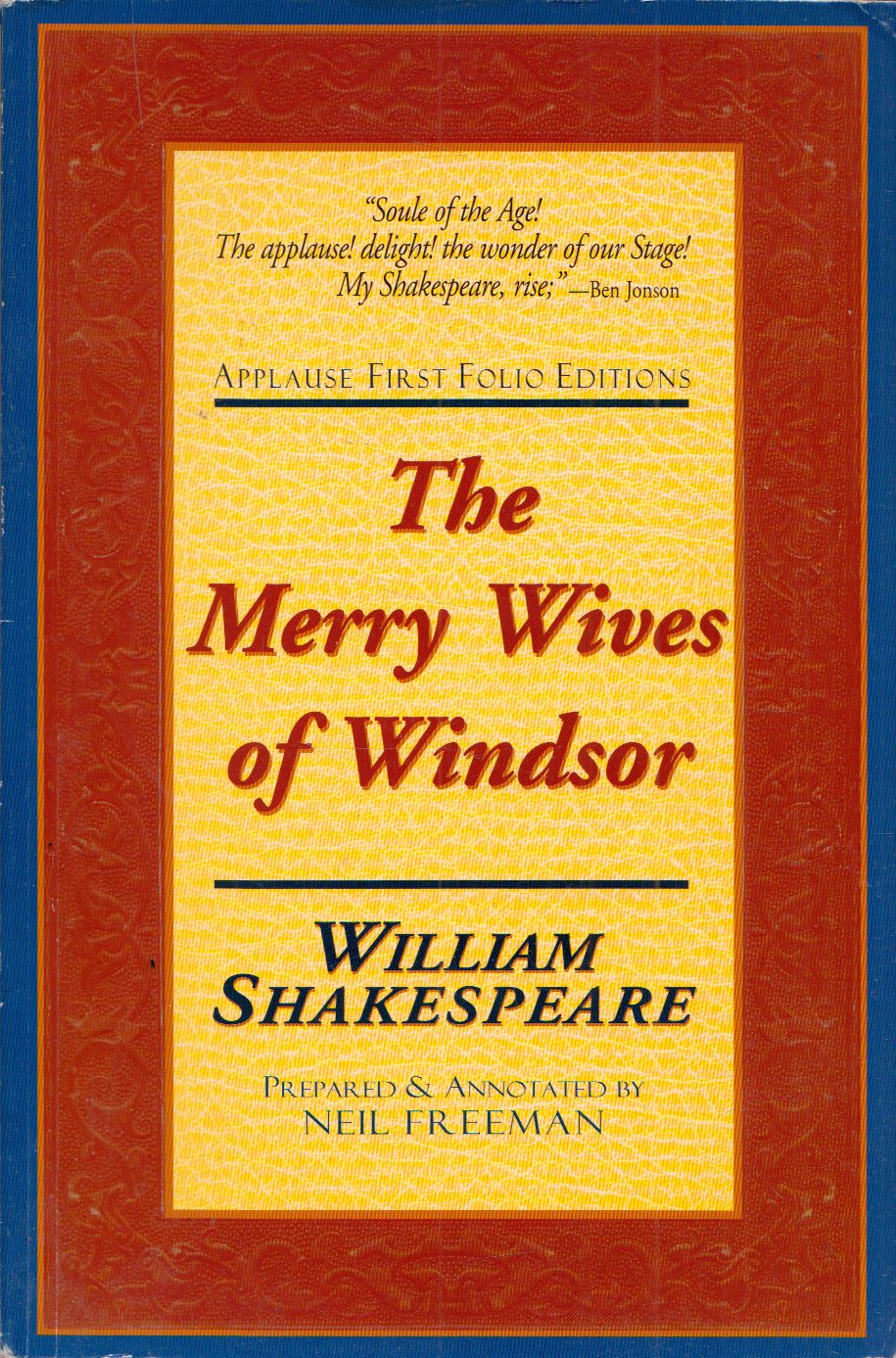William Shakespeare - The Merry Wives of Windsor William Shakespeare - The Merry Wives of Windsor, New York, New York 0 antikvár könyv