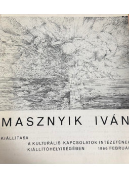null - Masznyik Iván kiállítása, null 1966 antikvár könyv