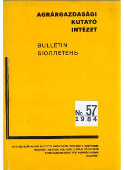 Bisztray Ádám - Bulletin No. 57: Abstracts of the selected publications issued in 1983 Bisztray Ádám - Bulletin No. 57: Abstracts of the selected publications issued in 1983, Budapest 1984 antikvár könyv