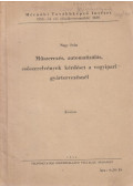 Nagy Iván - Műszerezés, automatizálás, csőszerelvények kérdései a vegyipari gyártervezésnél
