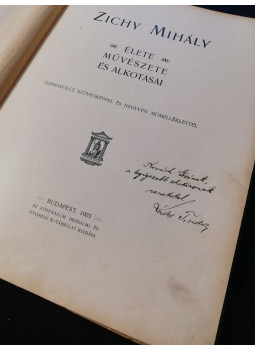 Lándor Tivadar - Zichy Mihály (dedikált) Lándor Tivadar - Zichy Mihály (dedikált), Budapest 1903 antikvár könyv