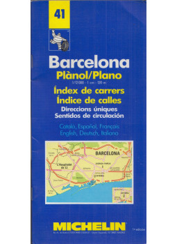 - Barcelona Plánol/Plano - Barcelona Plánol/Plano, Madrid 1992 antikvár könyv