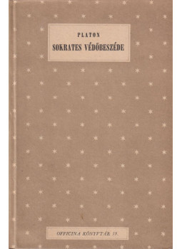Platón - Sokrates védőbeszéde Platón - Sokrates védőbeszéde, Budapest 1944 antikvár könyv