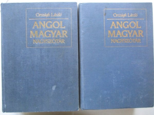 Országh László - Angol-magyar nagyszótár I-II.
