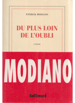 Patrick Modiano - Du plus loin de l'oubli Patrick Modiano - Du plus loin de l'oubli, Paris 1996 antikvár könyv