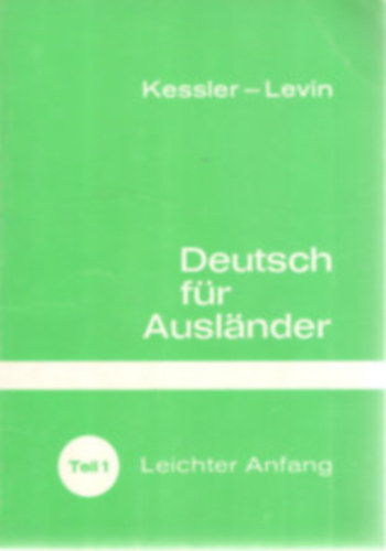 Hermann Kessler - Deutsch für Auslander