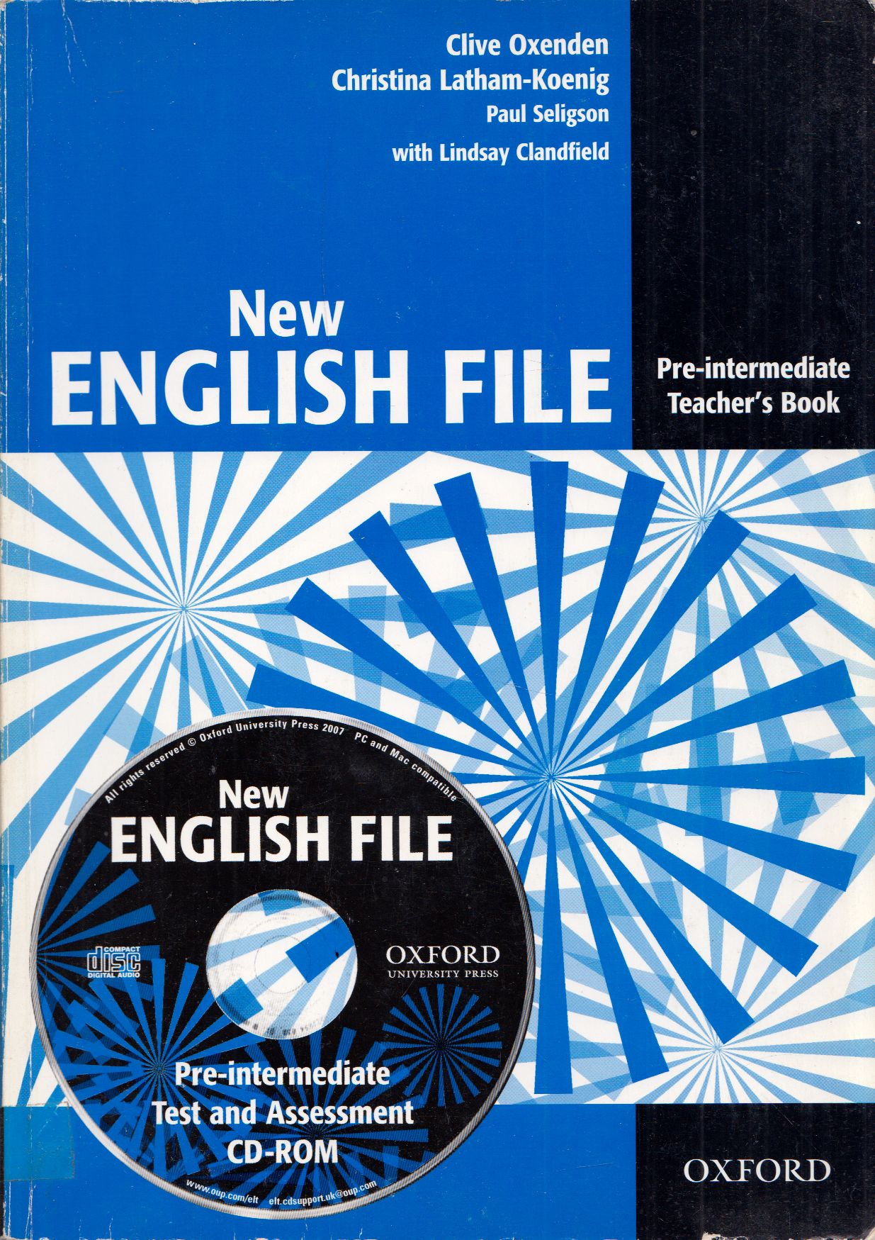 Clive Oxenden, Christina Latham-Koenig, Paul Seligson, Lindsay Clanfield - New English File Pre-intermediate Teacher's Book Clive Oxenden, Christina Latham-Koenig, Paul Seligson, Lindsay Clanfield - New English File Pre-intermediate Teacher's Book, Oxford, Oxfordshire 2007 antikvár könyv