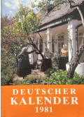  - Deutscher Kalender 1981